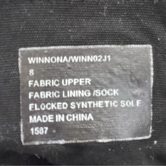 Madden Girl Winnona chunky heel tennis shoes. Size 8 - Black - Picture 9 of 10